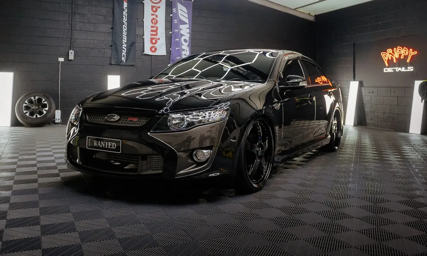 Ford FPV F6 paint correction and ceramic coating at Drippy Details Queanbeyan